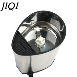 Molinillo de café eléctrico JIQI: rápido y duradero para granos, hierbas y frutos secos.
